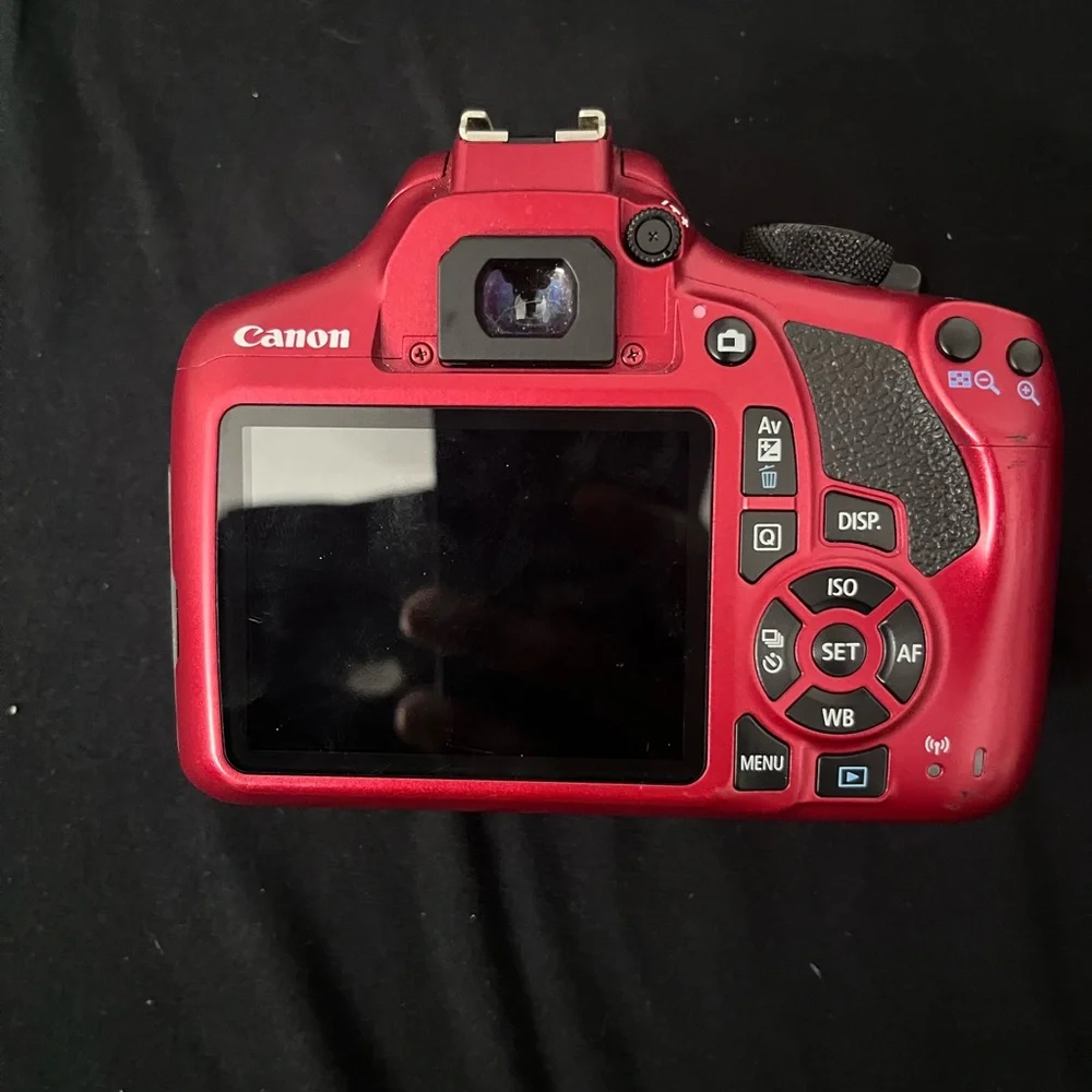 Canon Red DSLR Camera